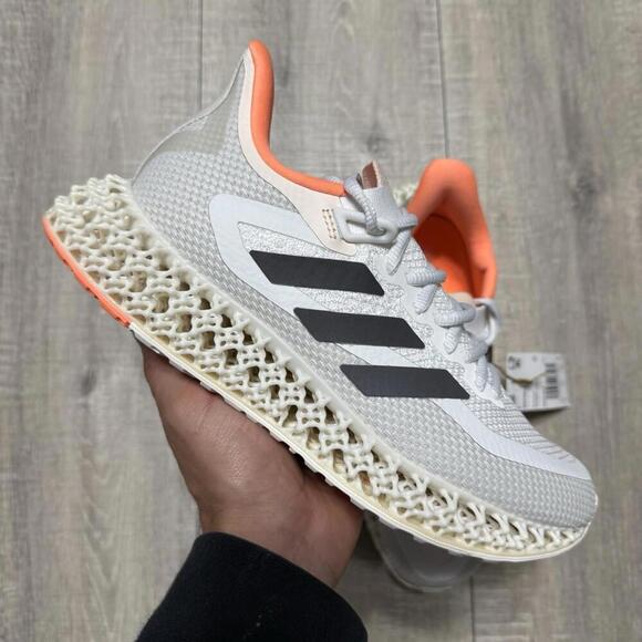 adidas Shoes - Adidas 4DFWD 2 Running  Grey White Sneakers Athletic Shoes GX9267 Size 7 Women